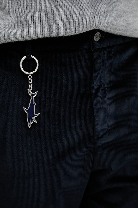 Κοτλέ παντελόνι Paul&Shark σκούρο μπλε 14314020