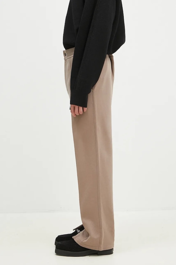 Hlače Filling Pieces 76160001407 smeđa AW24