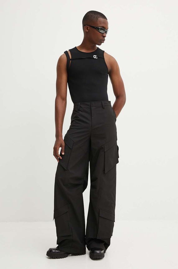 Heliot Emil trousers HE.M.10.160.BLK01 black AW24