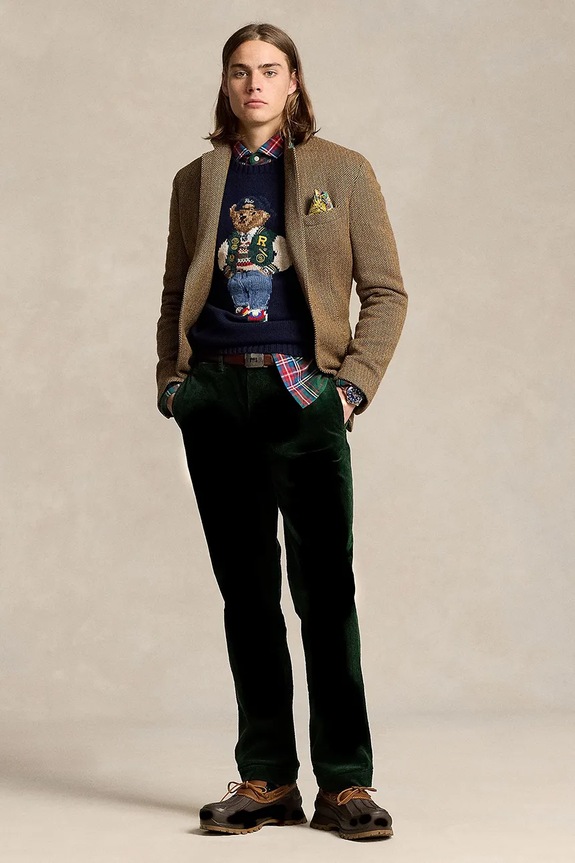 Polo Ralph Lauren corduroy trousers green 710884820