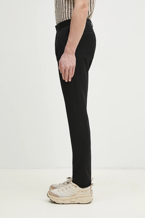 Vlněné kalhoty Paul Smith M1R.719X.N00109 černá AW24
