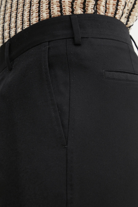 Vlněné kalhoty Paul Smith M1R.719X.N00109 černá