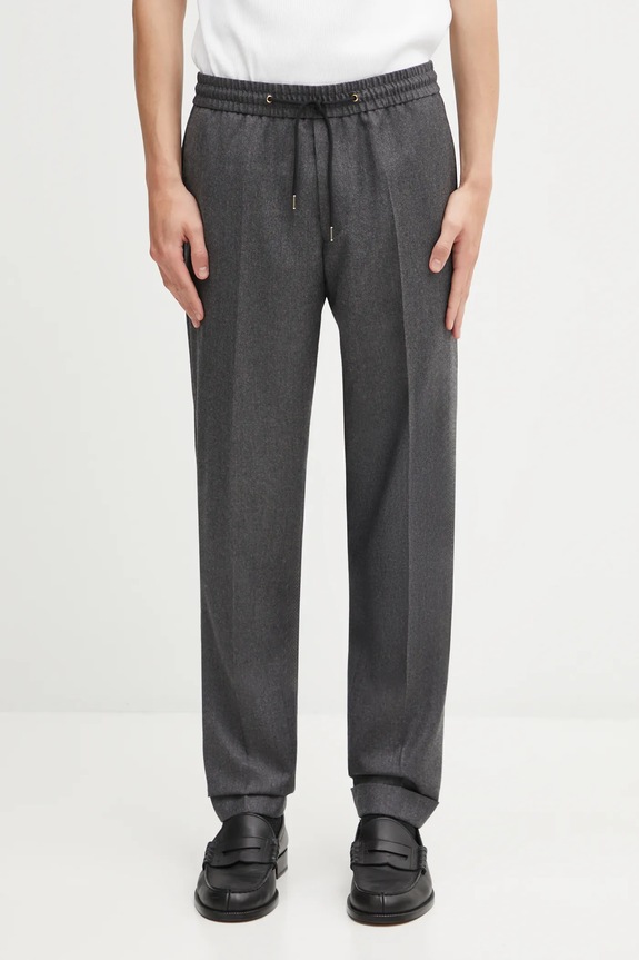 Μάλλινο παντελόνι Paul Smith μαλλί γκρί M1R.921T.N00109