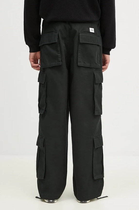 Odzież Vans spodnie bawełniane Premium Classics LX Baggy Cargo Pant VN000HMYD6P1 turkusowy