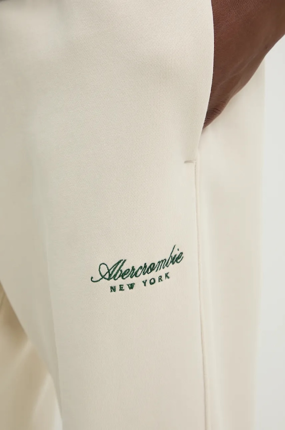 Odzież Abercrombie & Fitch spodnie dresowe KI134.4049.178 beżowy