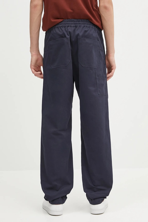 Odzież A.P.C. spodnie bawełniane pantalon chuck COGEW.H08408 granatowy
