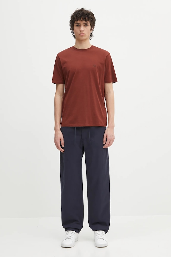 Pamučne hlače A.P.C. pantalon chuck COGEW.H08408 mornarsko plava