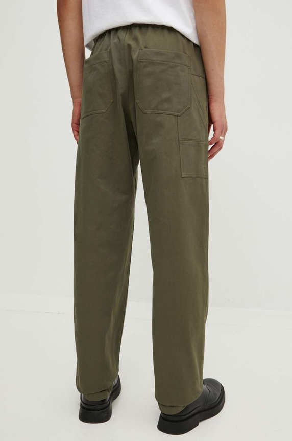Oblečenie Bavlnené nohavice A.P.C. pantalon chuck COGEW.H08408 zelená