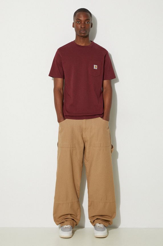 Alpha Industries spodnie bawełniane Carpenter Pant 148202 beżowy AW24