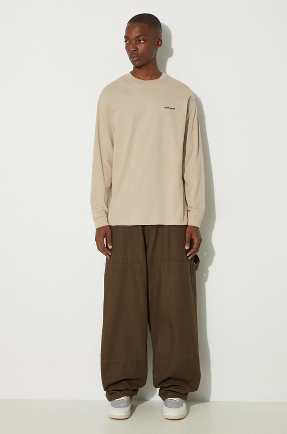 Alpha Industries cotton trousers Carpenter Pant 148202 green AW24