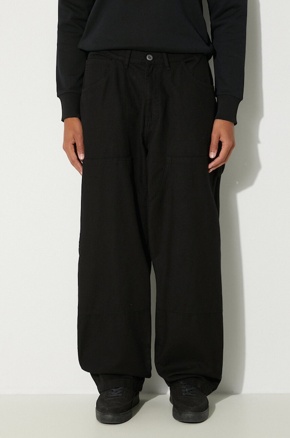 Alpha Industries cotton trousers Carpenter Pant cotton black 148202