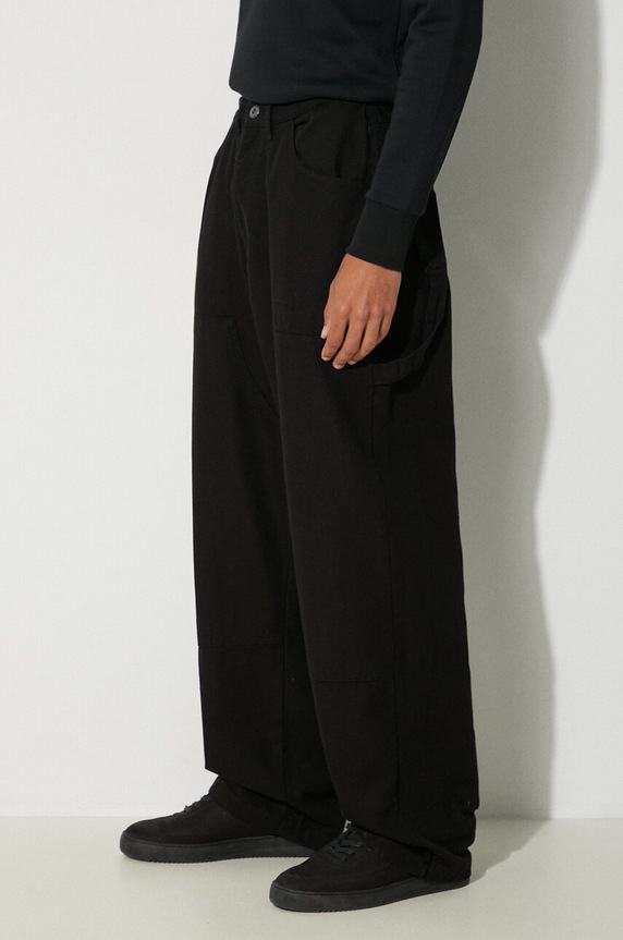 Alpha Industries cotton trousers Carpenter Pant black 148202
