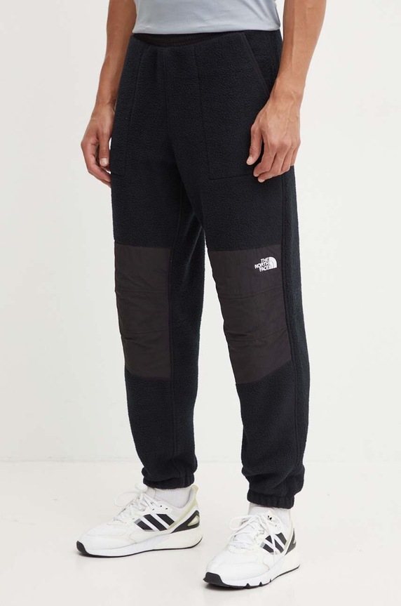 Παντελόνι φόρμας The North Face πλεκτό ύφασμα μαύρο NF0A88XKJK31
