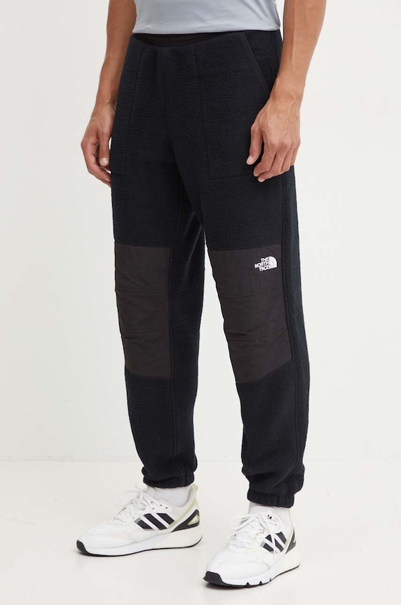 Παντελόνι φόρμας The North Face πλεκτό ύφασμα μαύρο NF0A88XKJK31