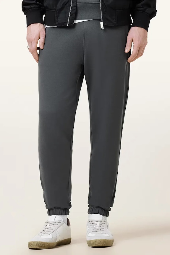 AllSaints pantaloni de trening bărbătești din bumbac RAVEN SWEATPANT gri M031TA