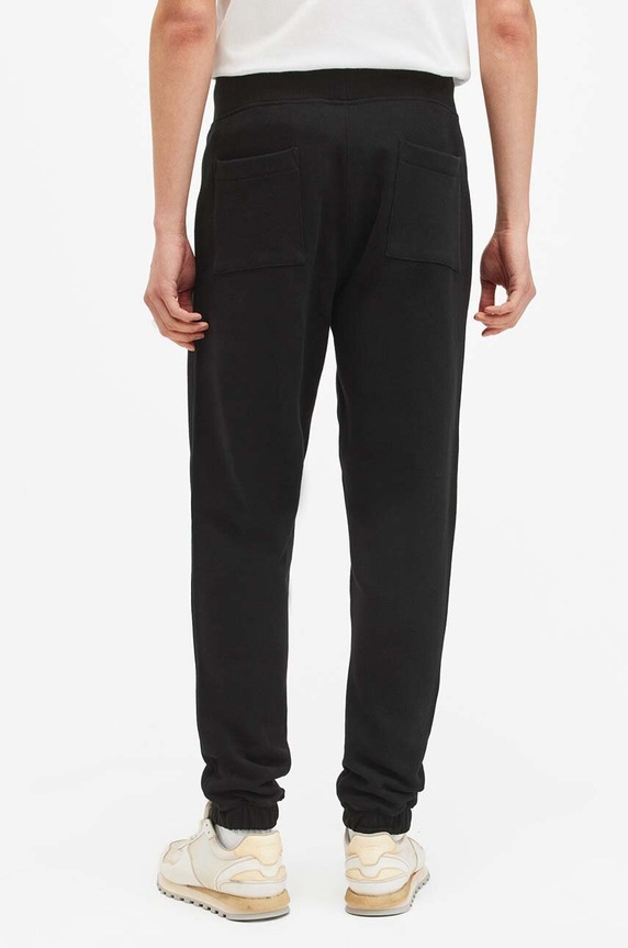 AllSaints spodnie dresowe męskie bawełniane RAVEN SWEATPANT M031TA czarny