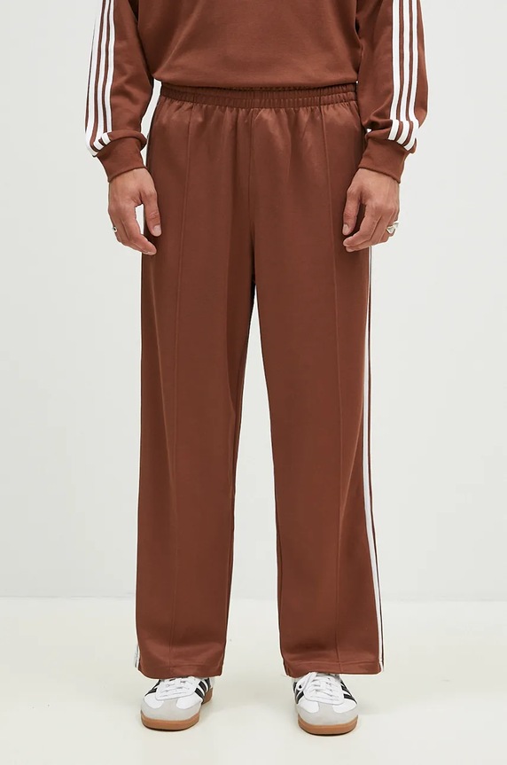 Oblečení Tepláky adidas Originals Baggy Track Pant IZ2476 hnědá