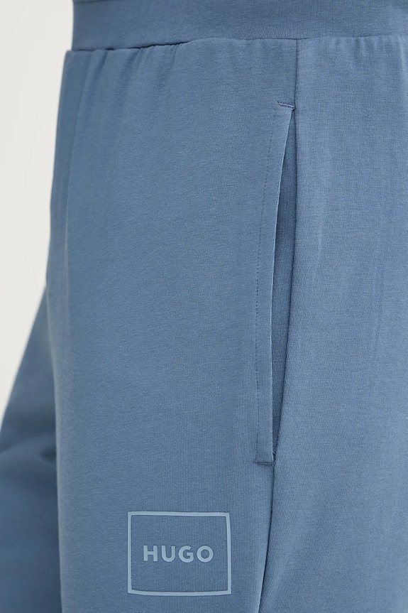 Nohavice HUGO Laze Pants CW modrá 50525246