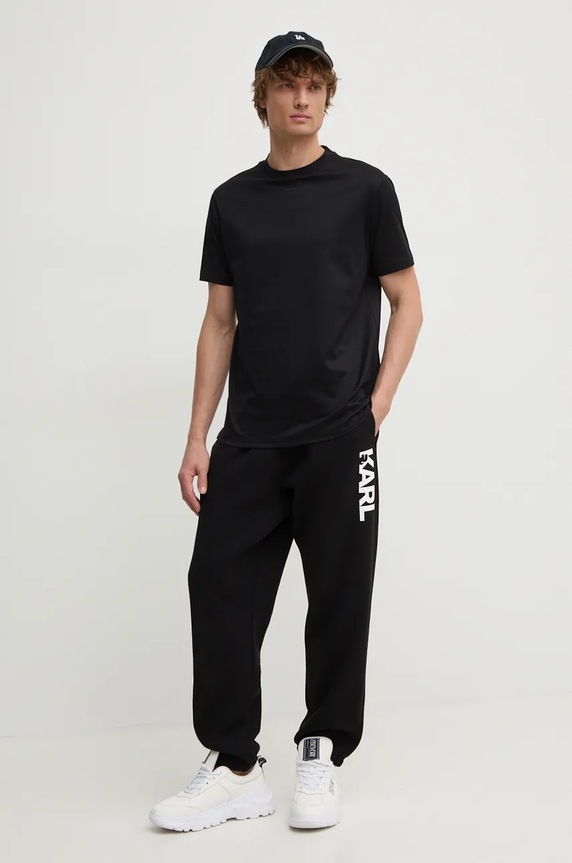 Tepláky Karl Lagerfeld 544908.705440 černá AW24