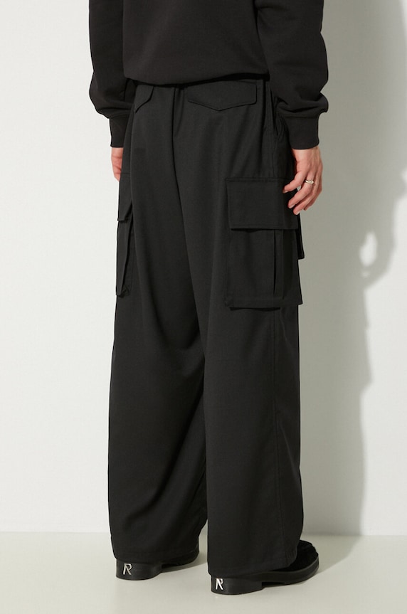 Одежда Брюки с примесью шерсти Y-3 Refined Wool Cargo Pants IW7453 чёрный