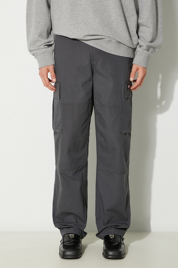 Dickies pantaloni Eagle Bend Pant dritto grigio DK0A4X9X0