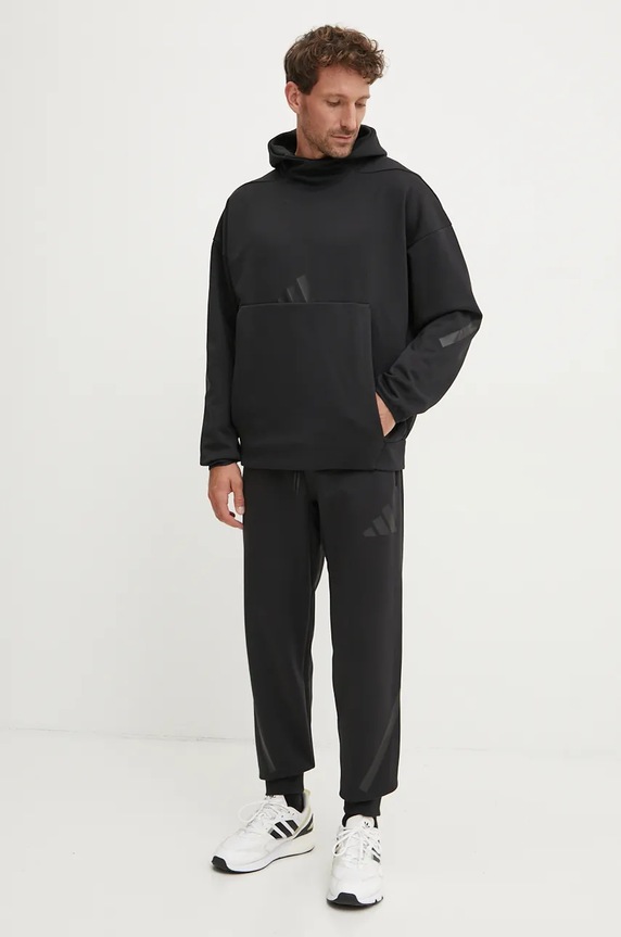 adidas spodnie dresowe Z.N.E. JD9599 czarny SS26
