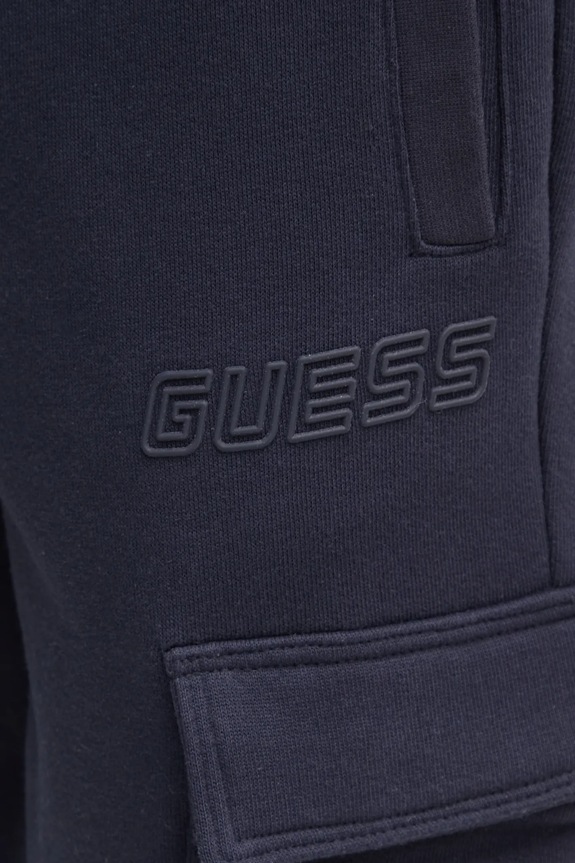Guess spodnie dresowe ALDWIN granatowy Z4YB08.K9V31