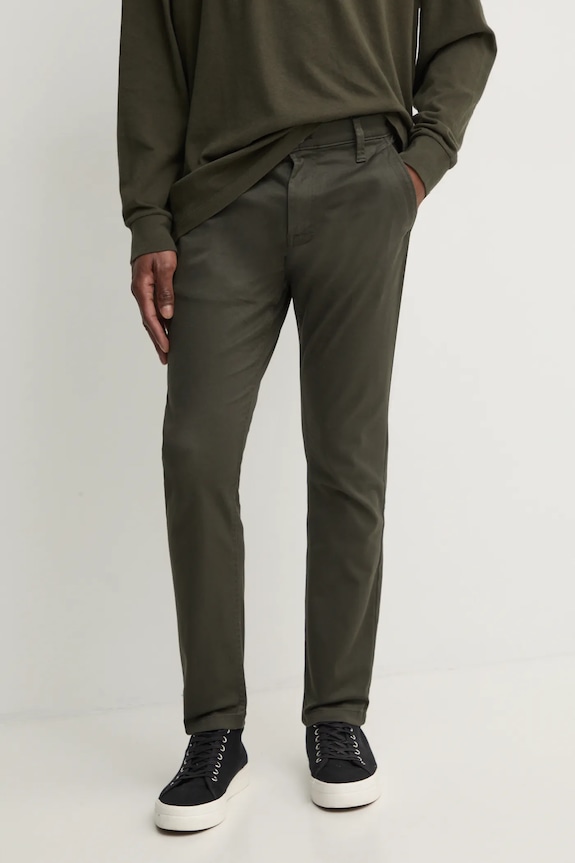 Nohavice G-Star Skinny Chino 3.0 zelená D25179.C105