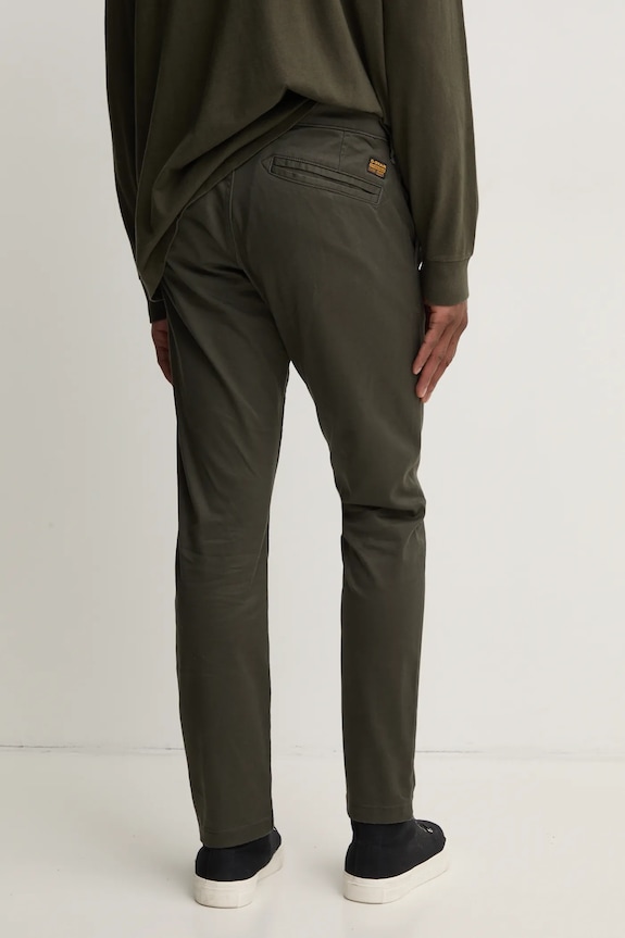 Oblečenie Nohavice G-Star Skinny Chino 3.0 D25179.C105 zelená