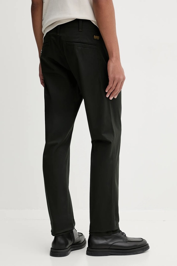 Odzież G-Star Raw spodnie Mosa Straight Chino D25547.5126 zielony