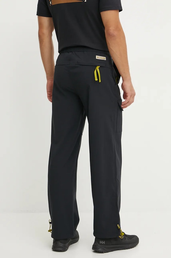 Oblečenie Turistické nohavice Columbia Wallowa Softshell 2090841 čierna