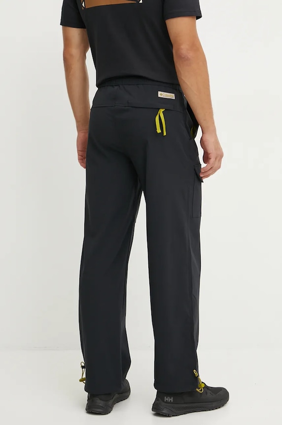 Oblečenie Turistické nohavice Columbia Wallowa Softshell 2090841 čierna