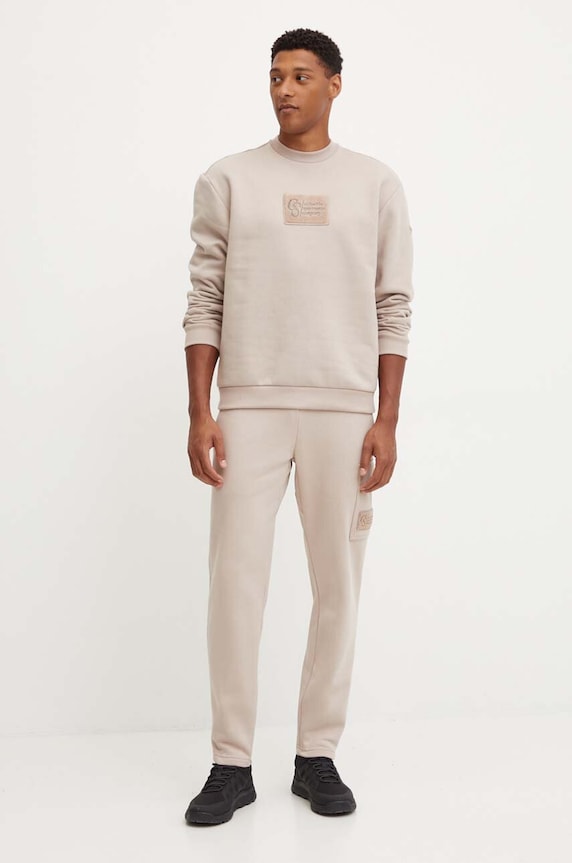 Columbia pantaloni de trening Wallowa Fleece 2090821 bej AW24