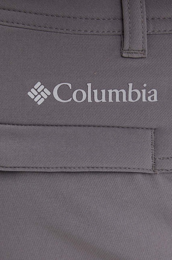 Columbia spodnie outdoorowe Black Mesa szary 2095061