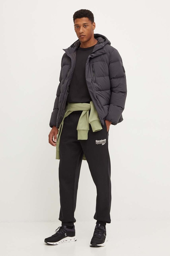 Спортен панталон Reebok 100076460 черен AW24