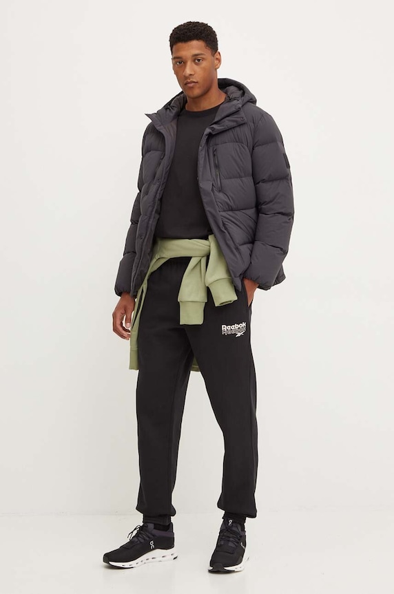 Спортен панталон Reebok 100076460 черен AW24
