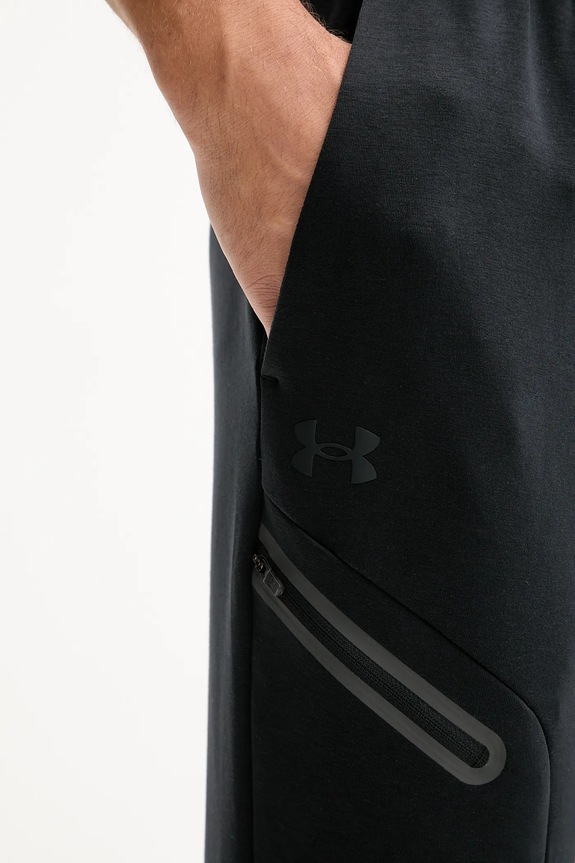 Under Armour παντελόνι επίσημο ανδρικό Unstoppable Fleece μαύρο 1389353