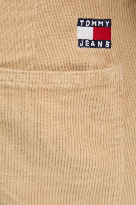 Tommy Jeans spodnie sztruksowe DM0DM20450 beżowy