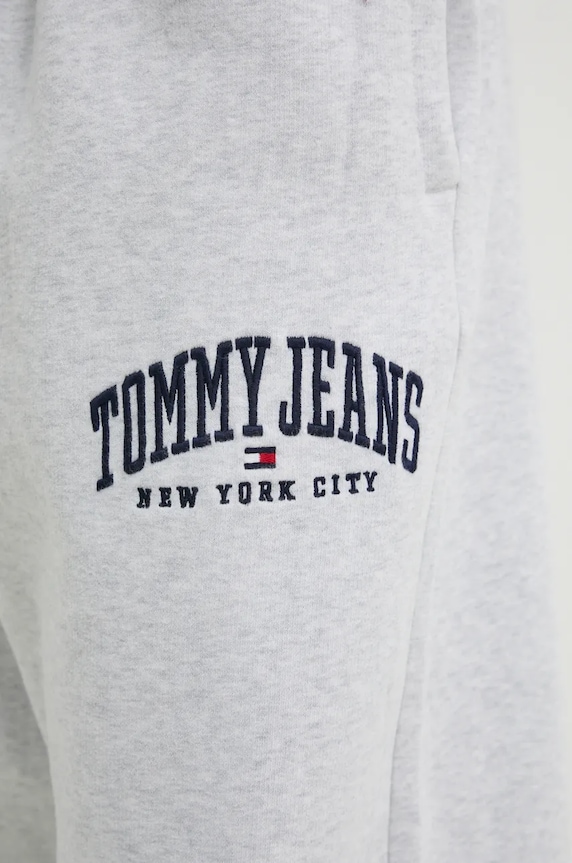Tommy Jeans spodnie dresowe szary DM0DM19802