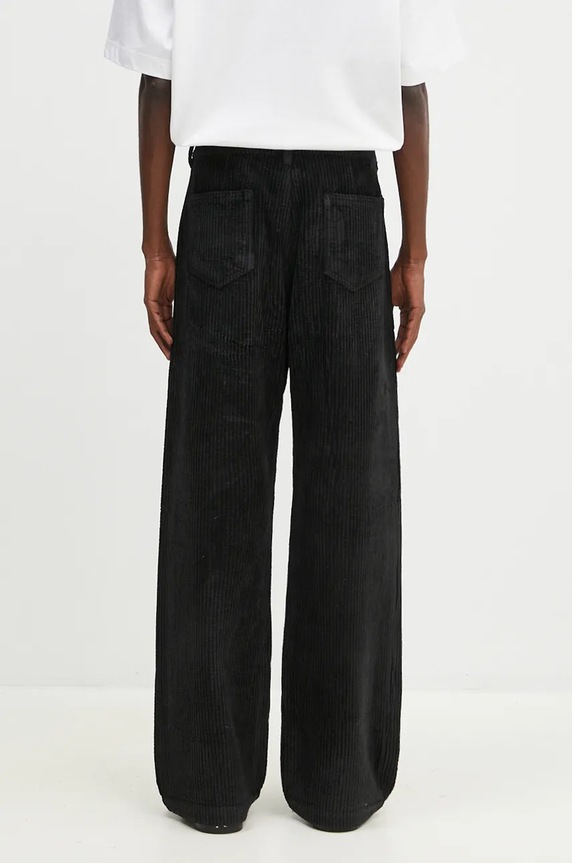 Clothing Rick Owens corduroy trousers Geth Jeans DU02D2351.HCF black