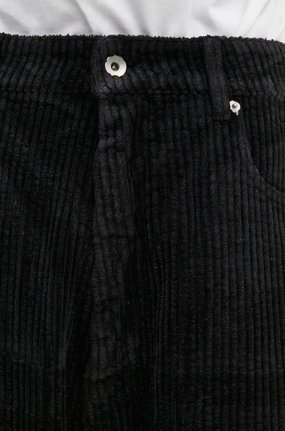 Rick Owens corduroy trousers Geth Jeans black DU02D2351.HCF