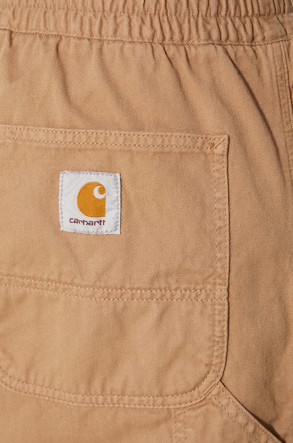 Carhartt WIP cotton trousers Flint Pant I029919.2FSGD beige