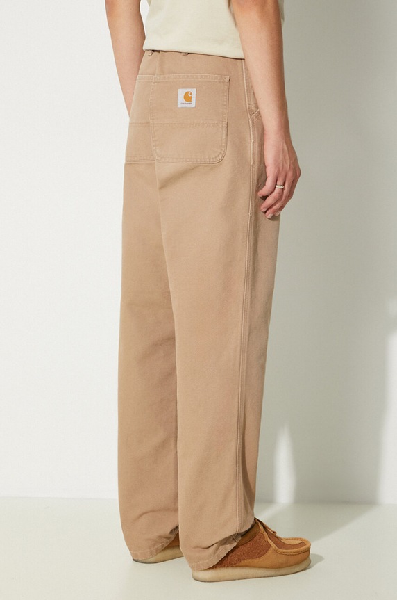 Дрехи Памучен панталон Carhartt WIP Simple Pant I031220.2FS3K бежов