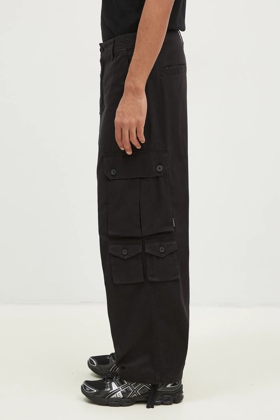 Carhartt WIP cotton trousers Tracker Pant I033835.89XX black AW24
