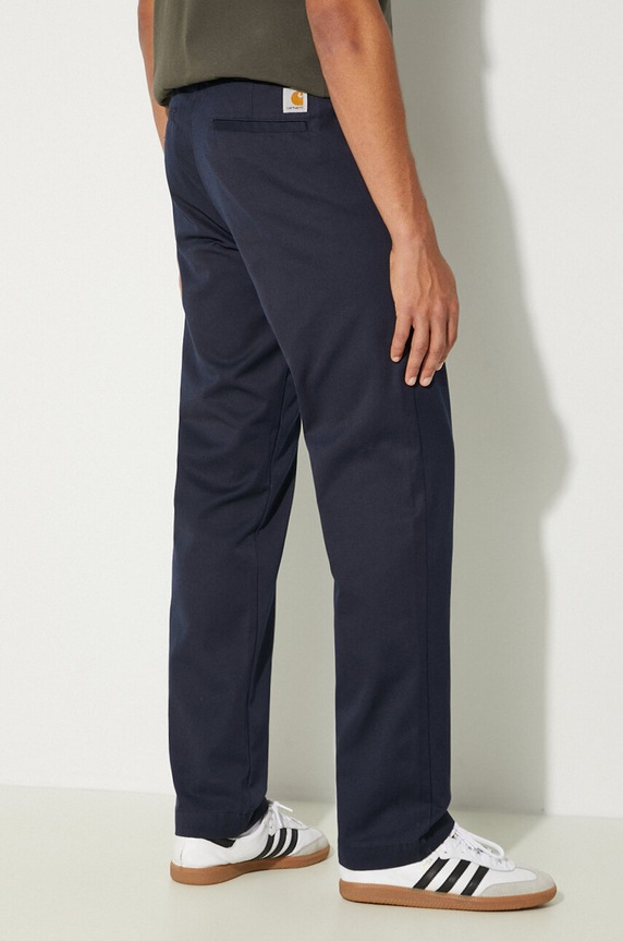 Abbigliamento Carhartt WIP pantaloni Master Pant I034233.1C02 blu navy