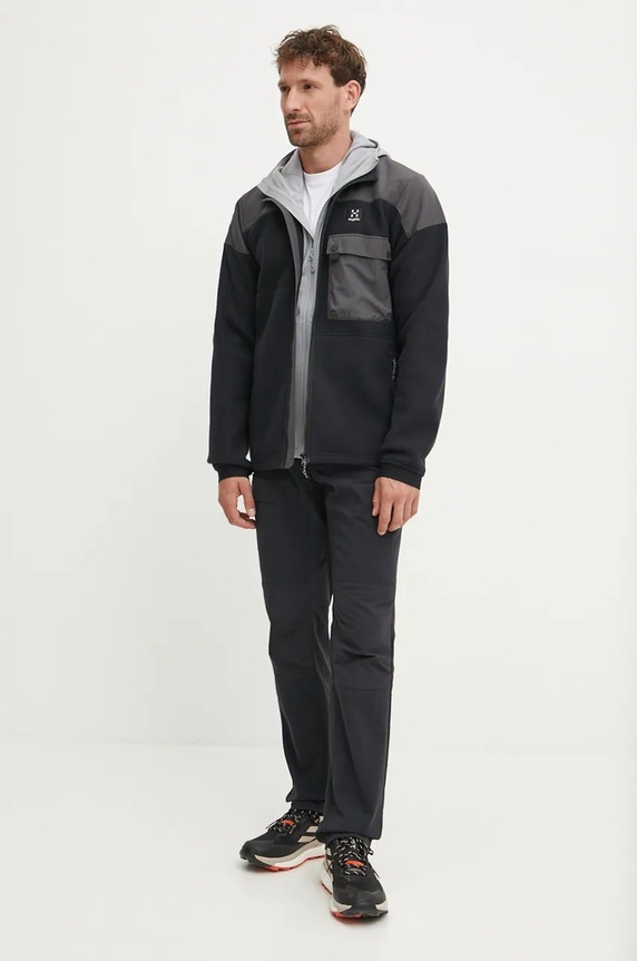 Outdoorové kalhoty Haglöfs Mid Standard 607053 černá AW25