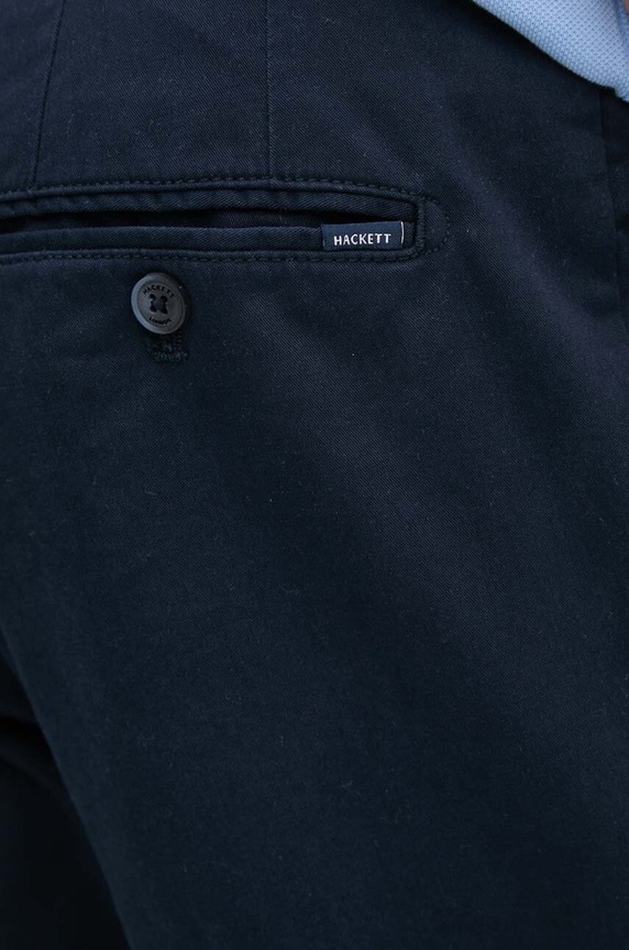Hackett London spodnie granatowy HM212487R