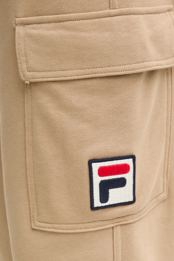 Fila pantaloni della tuta Longarone beige FAM0765