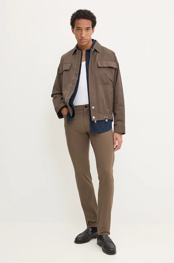 Îmbrăcăminte Theory pantaloni L0774201 verde