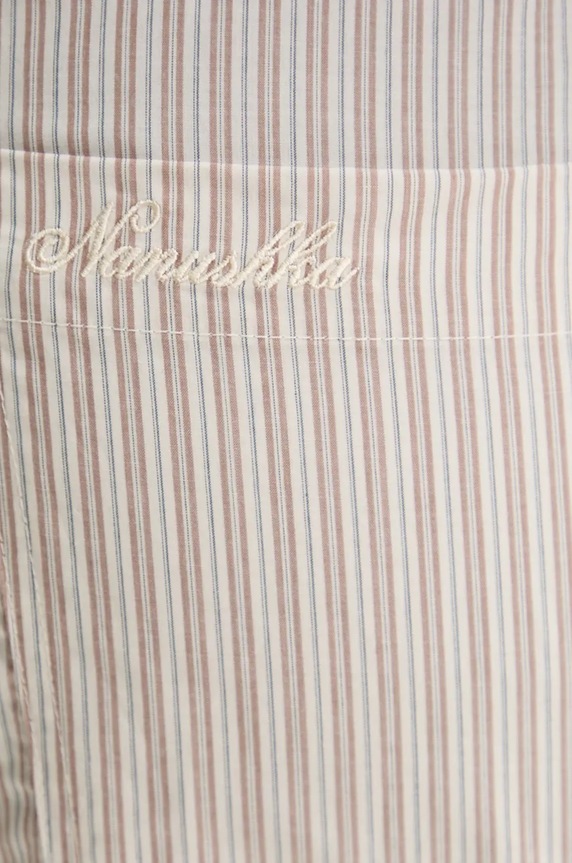 Брюки Nanushka FERRE NM24PFPA01775 бежевый